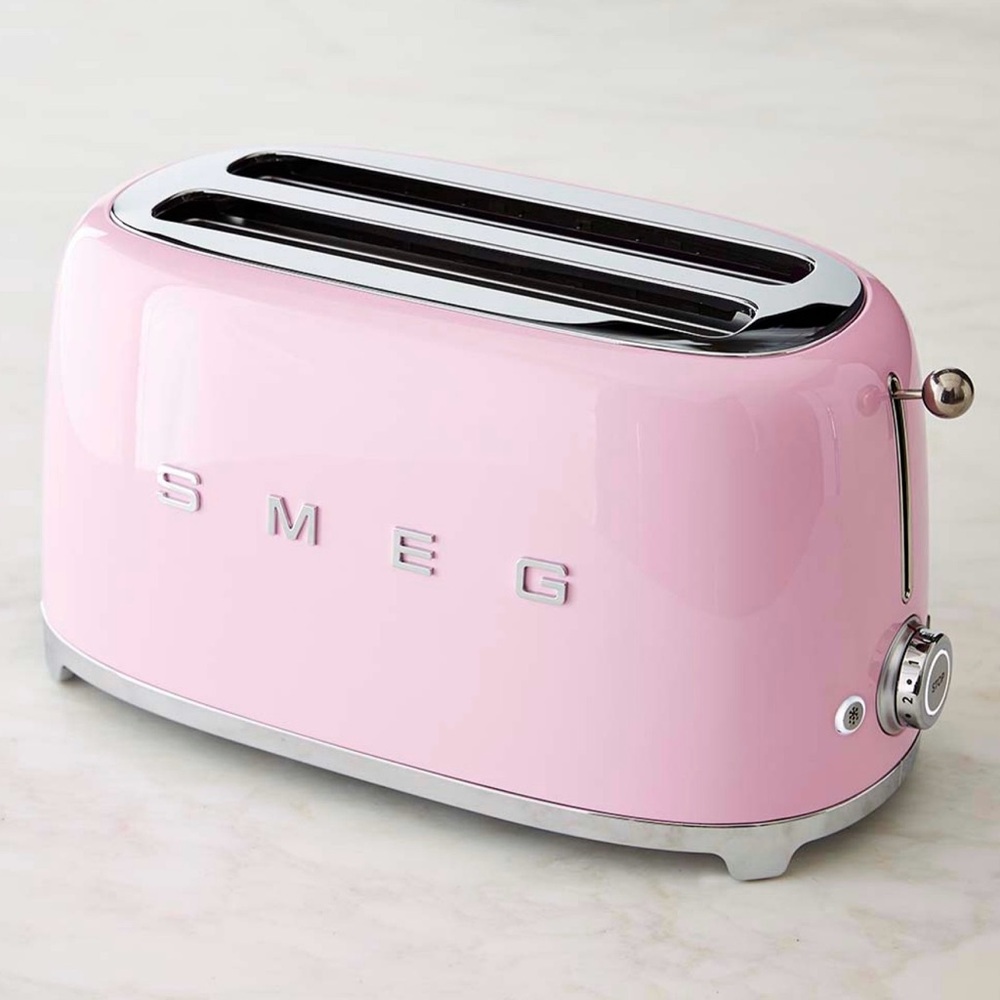 SMEG Pink Toaster 4-slice BRAND NEW with Box